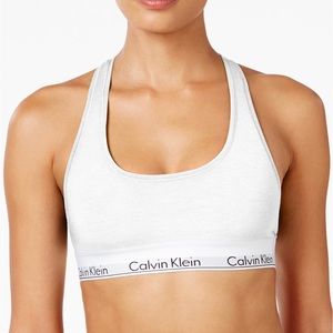 CK modern cotton women’s sports bra